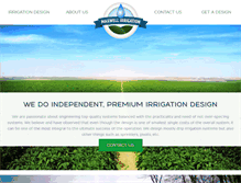 Tablet Screenshot of maxwellirrigation.com